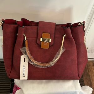 Red empire bag